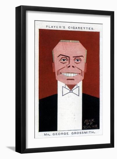 George Grossmith Junior, British Actor, Manager and Playwright, 1926-Alick PF Ritchie-Framed Giclee Print