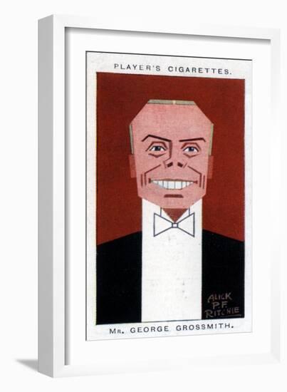 George Grossmith Junior, British Actor, Manager and Playwright, 1926-Alick PF Ritchie-Framed Giclee Print