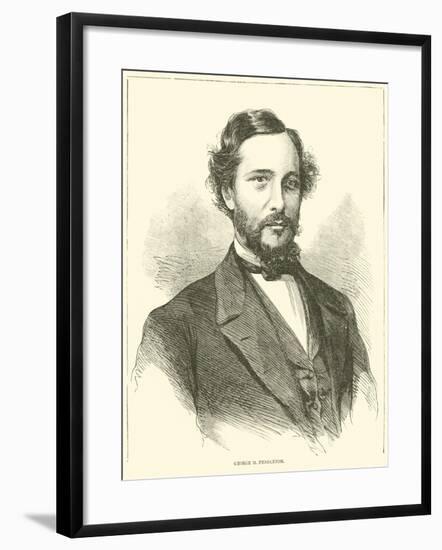 George H Pendleton, November 1864-null-Framed Giclee Print