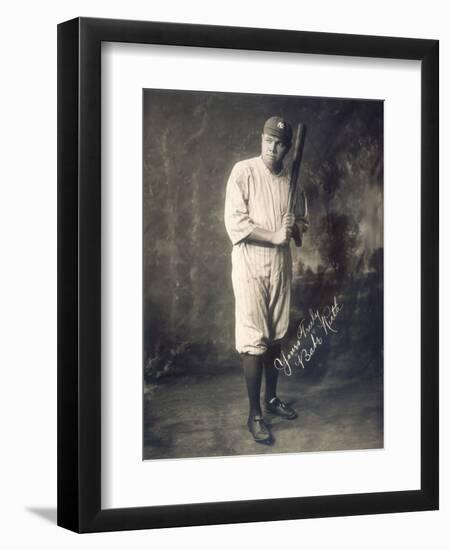 George H. Ruth (1895-1948)-null-Framed Premium Photographic Print