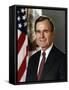 George H.W. Bush, Vice President During the Ronald Reagan Administration-null-Framed Stretched Canvas