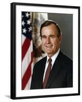 George H.W. Bush, Vice President During the Ronald Reagan Administration-null-Framed Photo