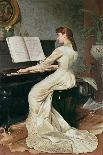 Song Without Words, Piano Player, 1880-George Hamilton Barrable-Laminated Giclee Print