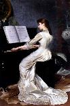 Song Without Words, Piano Player, 1880-George Hamilton Barrable-Mounted Giclee Print