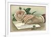 George Hanna, Ladies' and Gents' Fine Shoes Trade Card-null-Framed Giclee Print