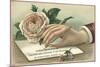 George Hanna, Ladies' and Gents' Fine Shoes Trade Card-null-Mounted Giclee Print