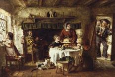 Christmas Day, 1867-George Hardy-Framed Stretched Canvas