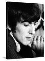 George Harrison, a Member of Music group The Beatles, During an Interview-Bill Ray-Stretched Canvas