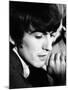 George Harrison, a Member of Music group The Beatles, During an Interview-Bill Ray-Mounted Premium Photographic Print