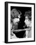 George Harrison and Bob Dylan Performing Together at Rock Concert Benefiting Bangladesh-Bill Ray-Framed Premium Photographic Print