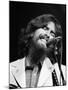 George Harrison Performing at a Rock Concert Benefiting Bangladesh, aka Kampuchea-Bill Ray-Mounted Premium Photographic Print