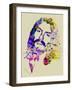 George Harrison-Nelly Glenn-Framed Art Print