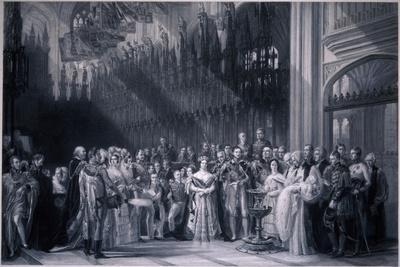Christening of Edward VII, 1842