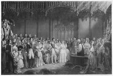 Christening of Edward VII, 1842-George Hayter-Giclee Print
