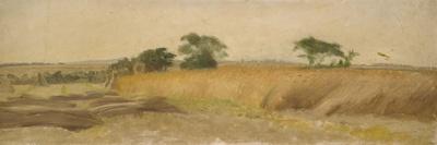 Study of a Cornfield-George Hemming Mason-Framed Stretched Canvas