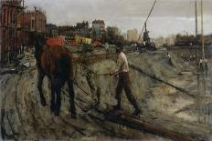 Building Site, C. 1900-George Hendrik Breitner-Art Print