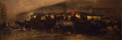 Winter in Amsterdam-George Hendrik Breitner-Art Print