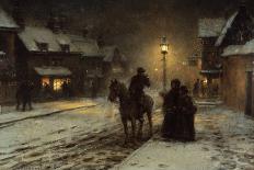 Winter Evening by George Henry Boughton-George Henry Boughton-Giclee Print