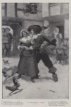 A Cavalier Christmas Greeting-George Henry Edwards-Giclee Print