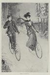 A Spin on St Valentine's Day-George Henry Edwards-Stretched Canvas