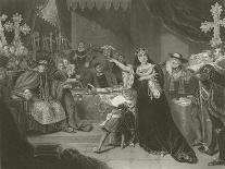 The Trial of Catherine of Aragon, 1529-George Henry Harlow-Giclee Print