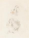 Two Studies for Arthur from Shakespeare's 'King John' (Pencil, Chalk and Stump on Paper)-George Henry Harlow-Giclee Print