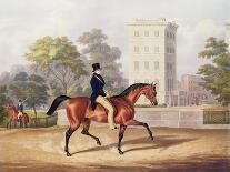 The Marquis of Anglesea on Horseback in Hyde Park, in His 80th Year, Engraved by J. Harris, 1847-George Henry Laporte-Giclee Print