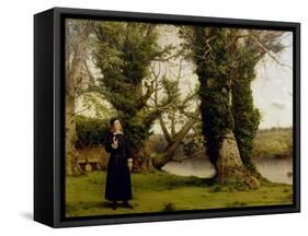 George Herbert (1593-1633) at Bemerton, 1860-William Dyce-Framed Stretched Canvas