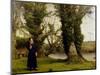 George Herbert (1593-1633) at Bemerton, 1860-William Dyce-Mounted Giclee Print