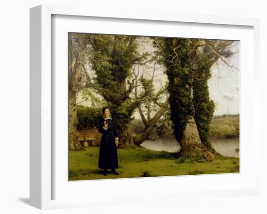 George Herbert (1593-1633) at Bemerton, 1860-William Dyce-Framed Giclee Print