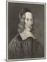 George Herbert Metaphysical Poet and Clergyman-null-Mounted Art Print