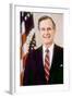 George Herbert Walker Bush, American President-null-Framed Art Print