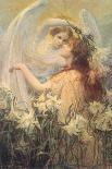 The Angel's Message-George Hillyard Swinstead-Stretched Canvas