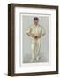 George Hirst Yorkshire Cricketer-Spy (Leslie M. Ward)-Framed Photographic Print