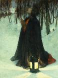 Easter Sunday (In Bradant, the Bride), C.1904-George Hitchcock-Giclee Print