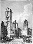 St Bartholomew-By-The-Exchange and St Benet Fink, City of London, 1840-George Hollis-Giclee Print