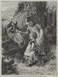 The Soldier's Farewell, the Parent's Gift [Leaving for the Crimea]-George Housman Thomas-Giclee Print