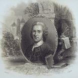 Portrait of Jean Jacques Rousseau (1712-78)-George Howse-Giclee Print