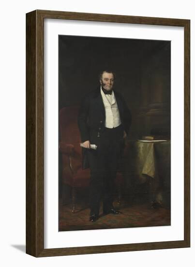 George Hudson, 1846-Sir Francis Grant-Framed Giclee Print