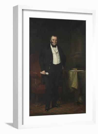 George Hudson, 1846-Sir Francis Grant-Framed Giclee Print