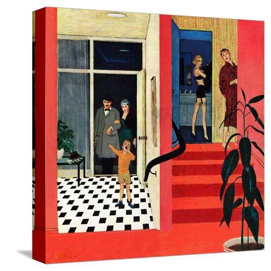 Stretched Canvas Print, , large