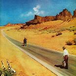 "Out of Gas," September 2, 1961-George Hughes-Giclee Print