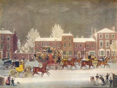 'Approach to Christmas', c19th century