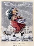 A Merry Christmas and a Happy New Year in London, C1825-George Hunt-Framed Giclee Print