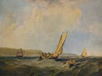 Blowing Hard-Off Cowes, 1834-George Hyde Chambers-Giclee Print