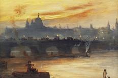 London Theatreland, c.1910-George Hyde Pownall-Stretched Canvas