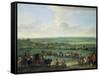 George I (1660-1727) at Newmarket, 4th or 5th October 1717, c.1717-John Wootton-Framed Stretched Canvas