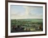 George I (1660-1727) at Newmarket, 4th or 5th October 1717, c.1717-John Wootton-Framed Giclee Print