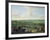George I (1660-1727) at Newmarket, 4th or 5th October 1717, c.1717-John Wootton-Framed Giclee Print