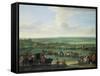 George I (1660-1727) at Newmarket, 4th or 5th October 1717, c.1717-John Wootton-Framed Stretched Canvas